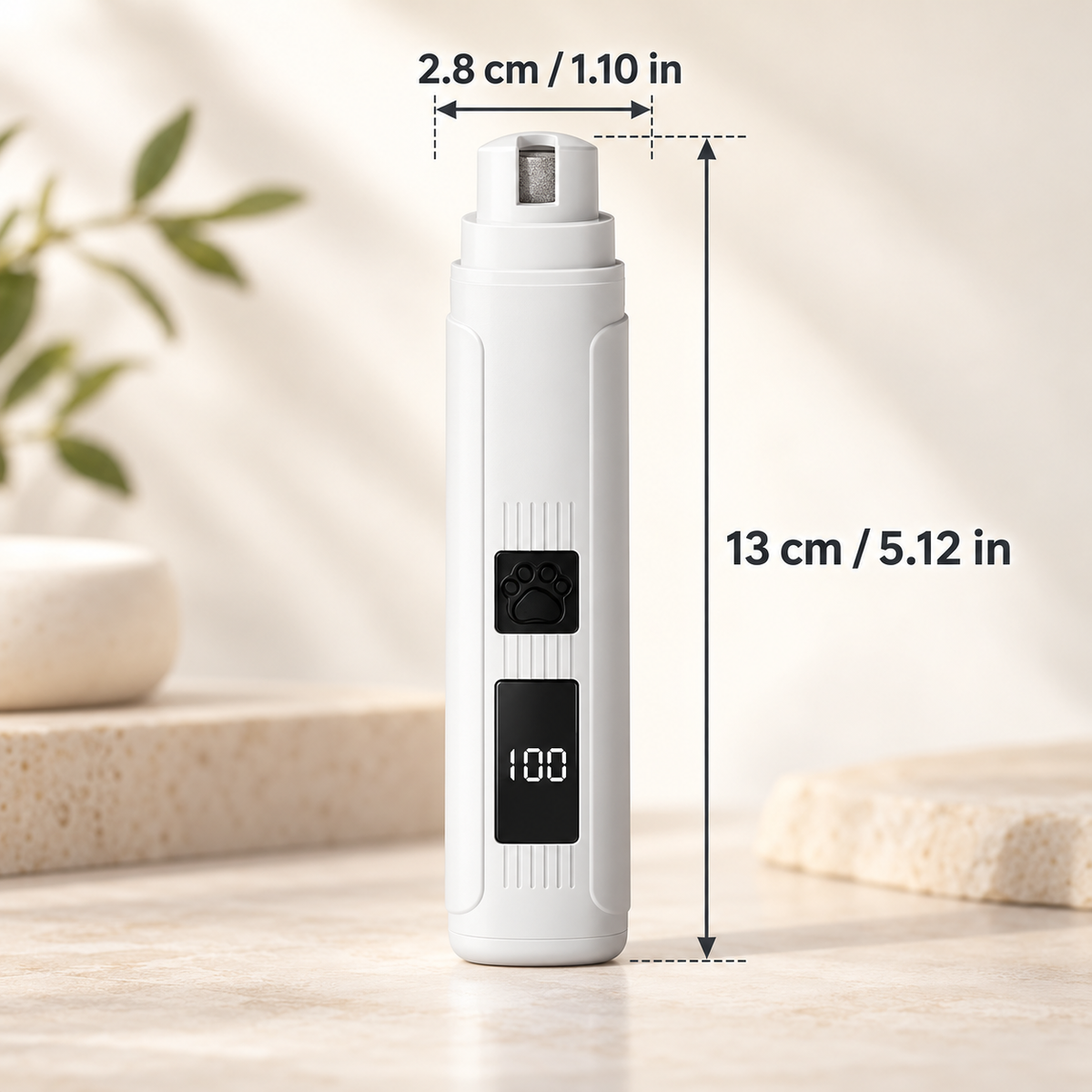 LED Rechargeable Pet Nail Grinder