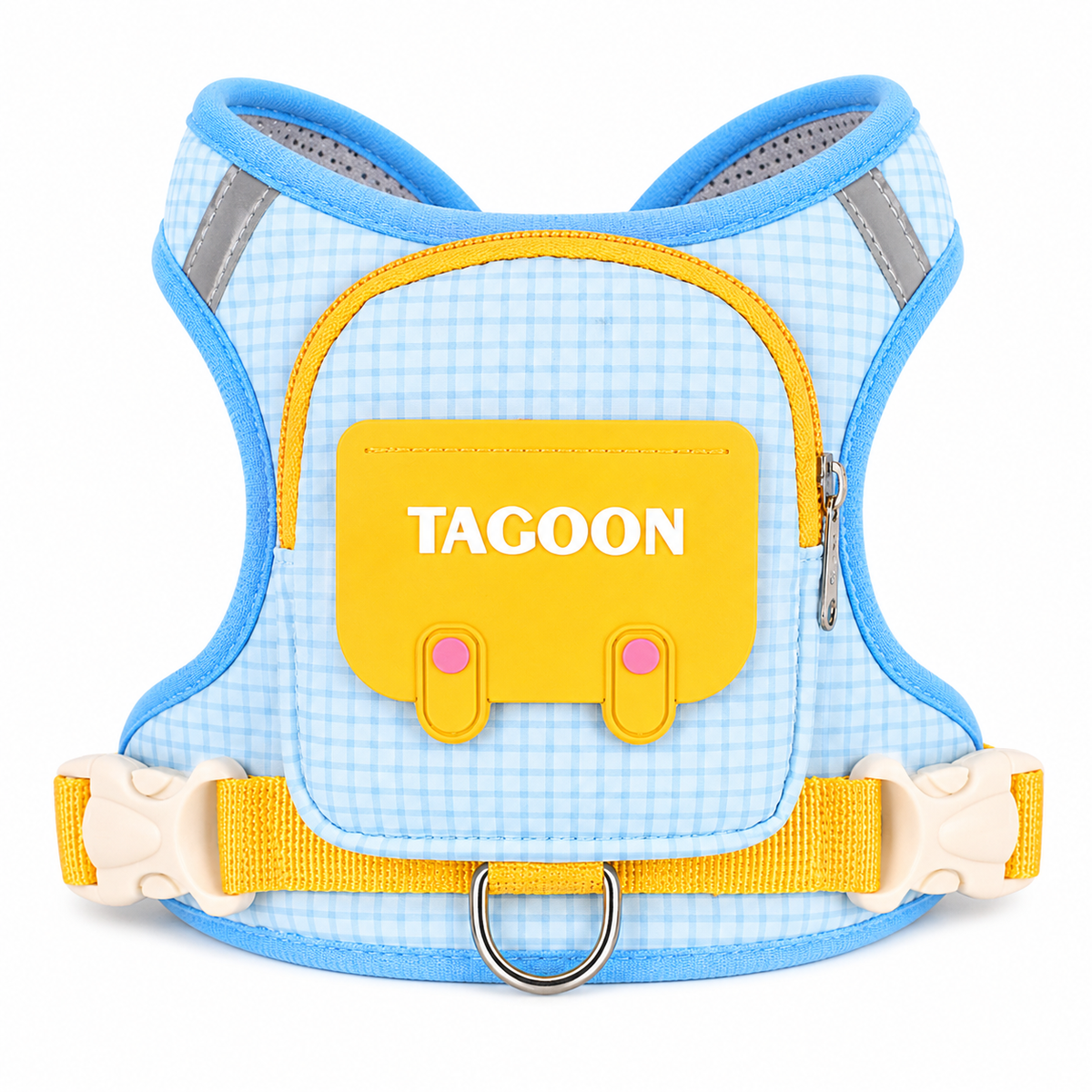 Dog Backpack Harness – Vest with Built-In Bag for Small & Medium Dogs