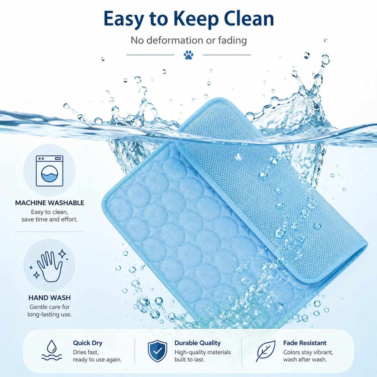 Ice Silk Pet Cooling Mat