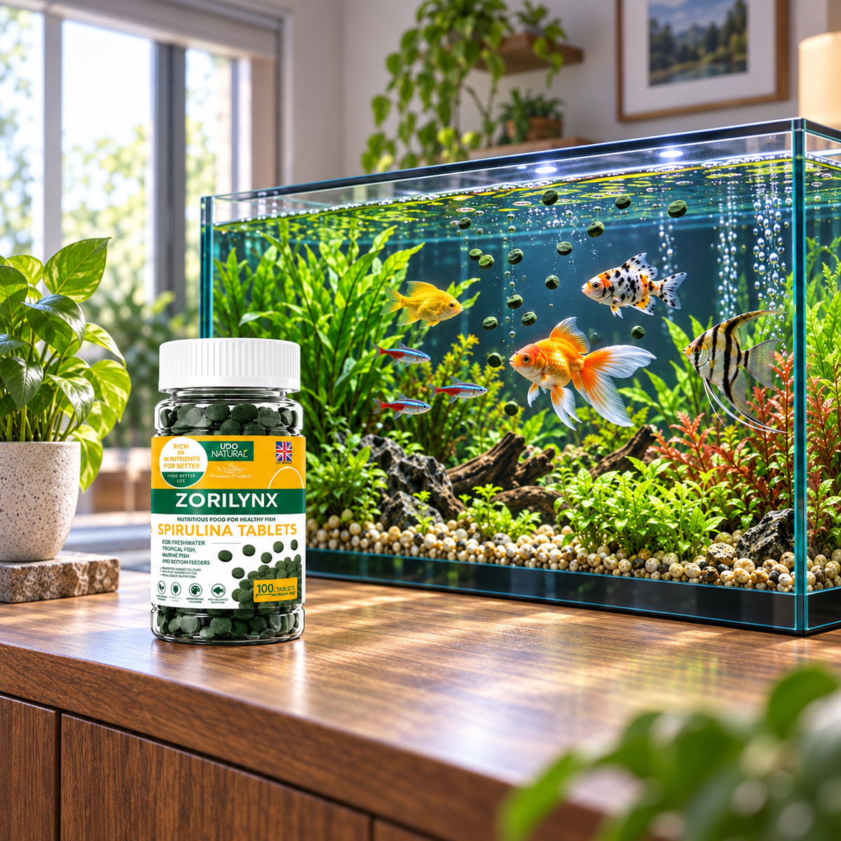 Spirulina Tablets for Fish & Shrimp