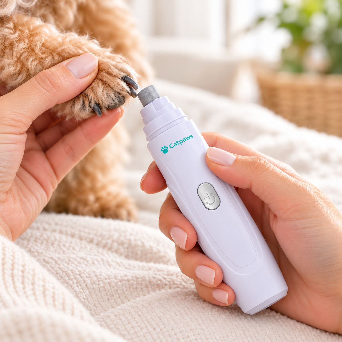 Rechargeable Dog Nail Grinder & Replacement Heads