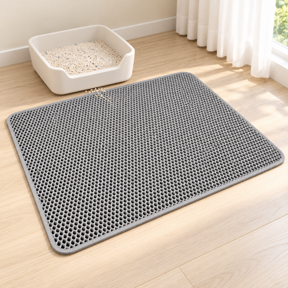 Honeycomb Cat Litter Mat