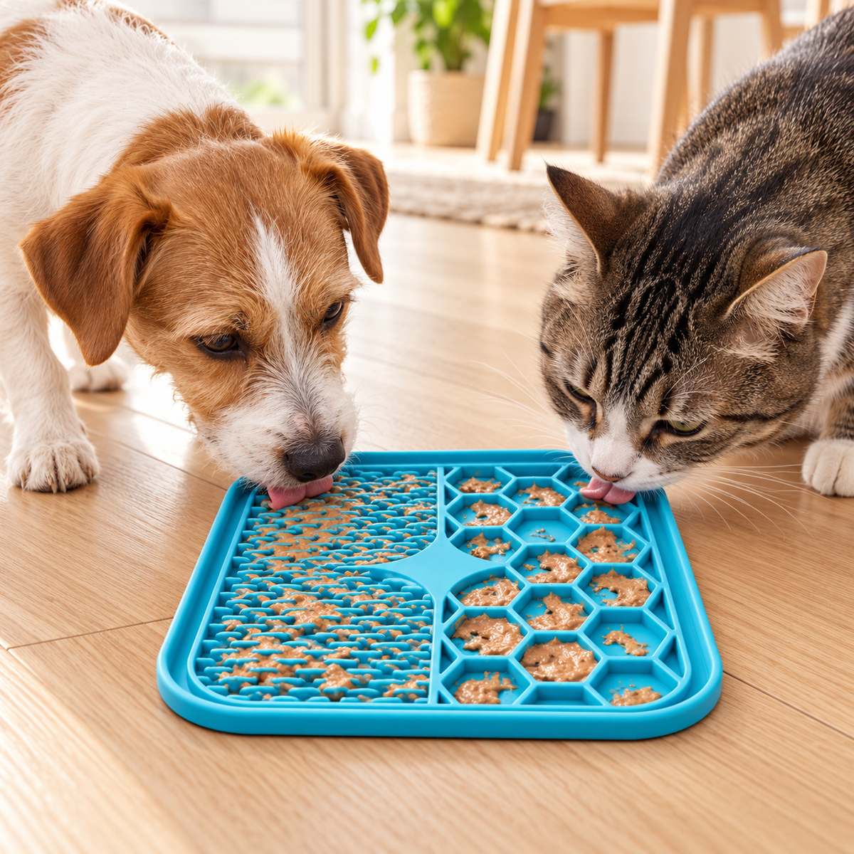 Pet Lick Mat & Spreading Tool – Feeding Accessories