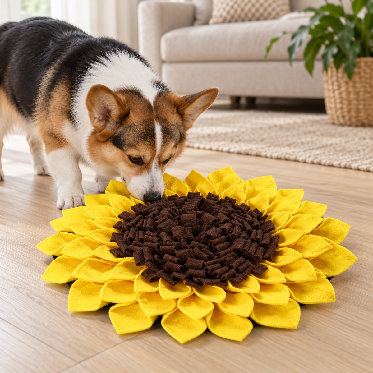 Sunflower Snuffle Mat for Dogs