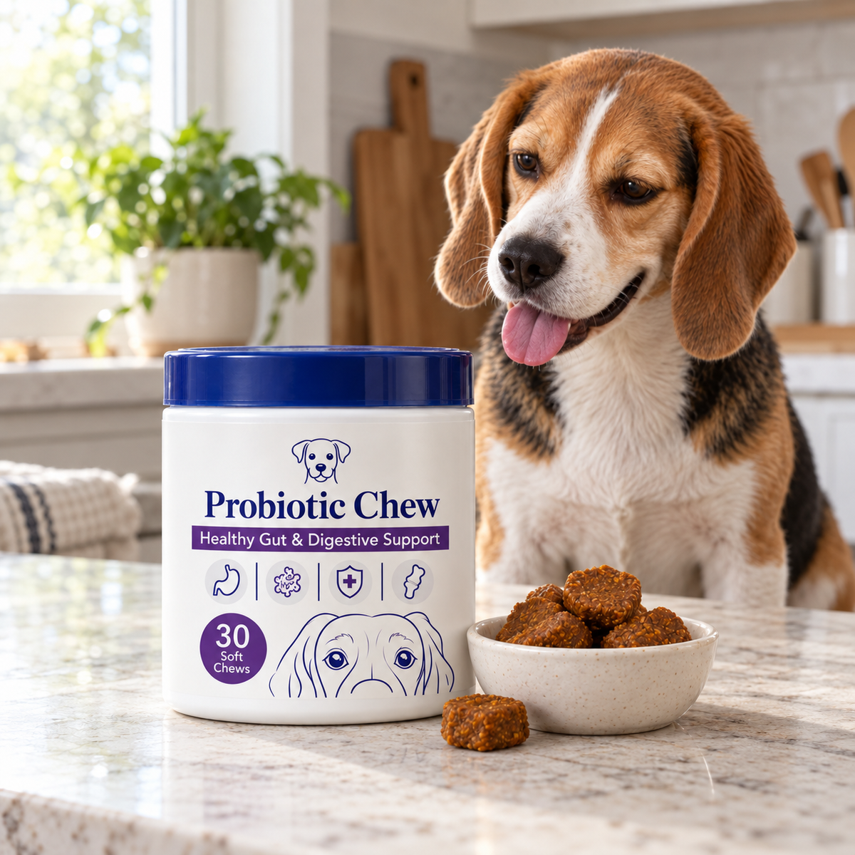 Probiotic Soft Chews for Dogs