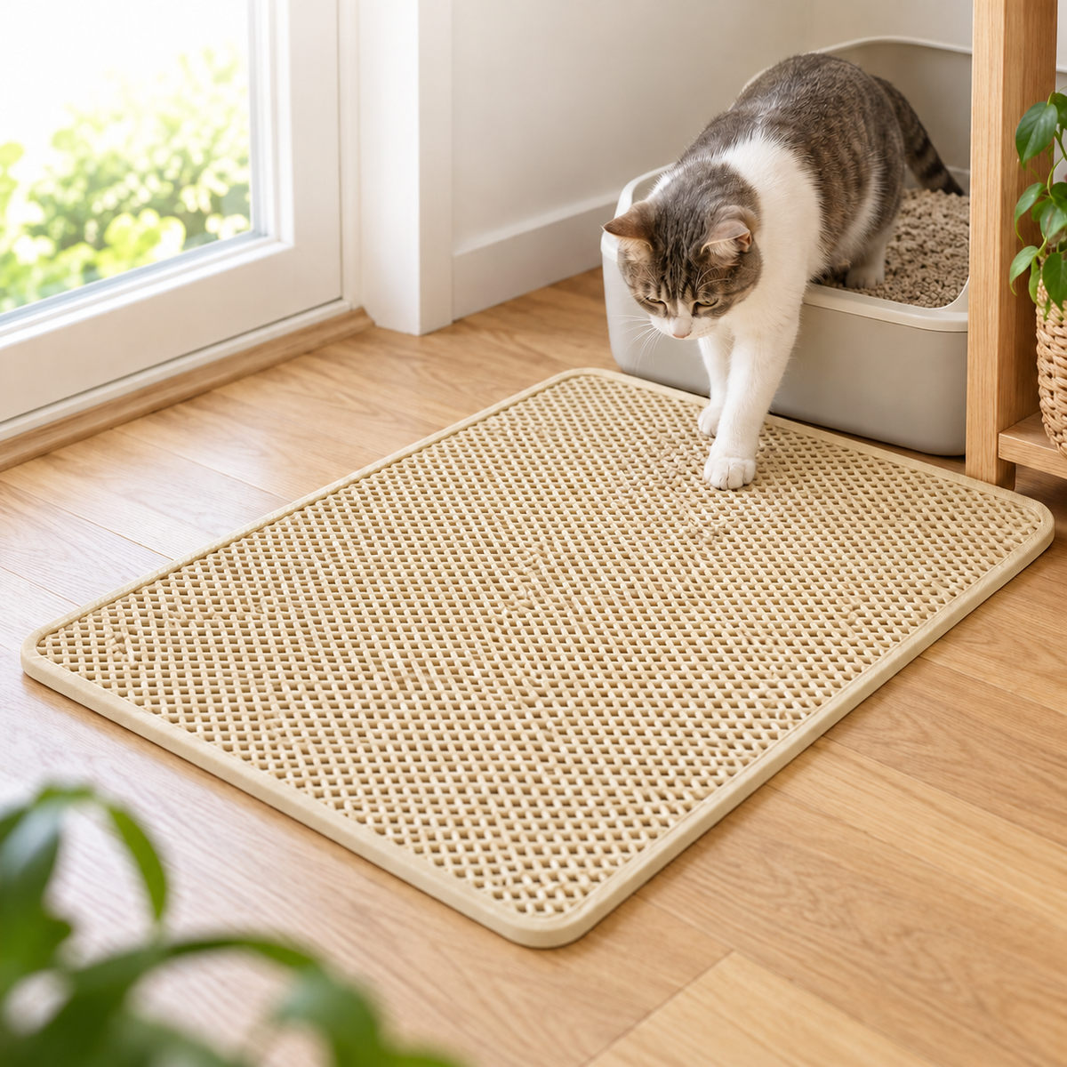 Honeycomb Litter Trapping Mat