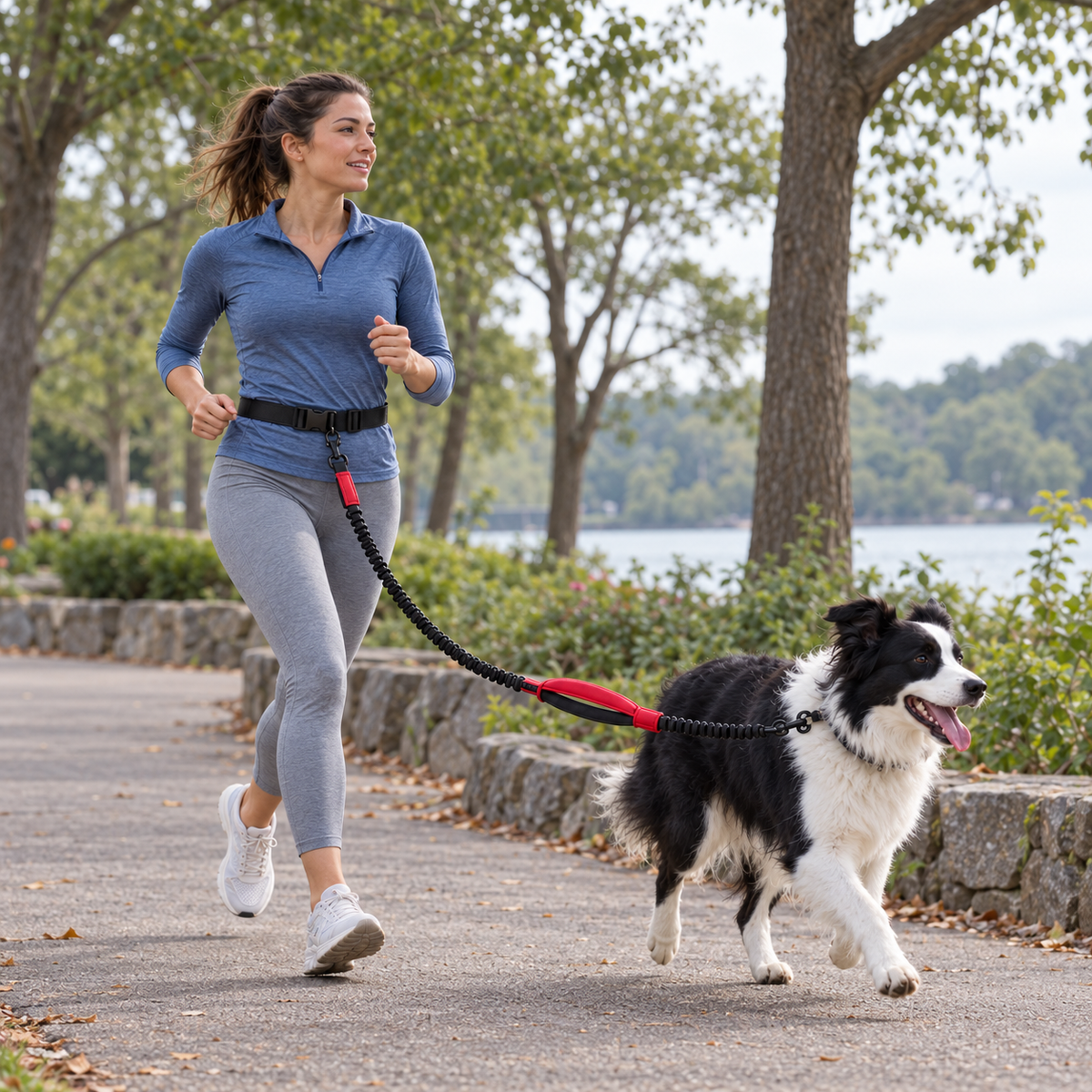 2-in-1 Hands-Free & Handheld Dog Leash