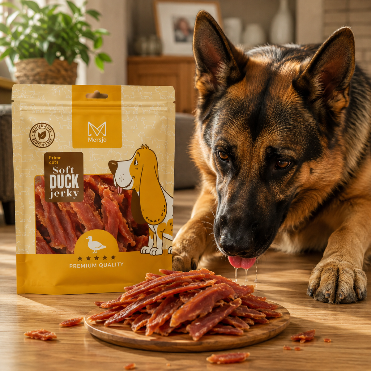 Dried Duck Breast Treats for Dogs – 500g