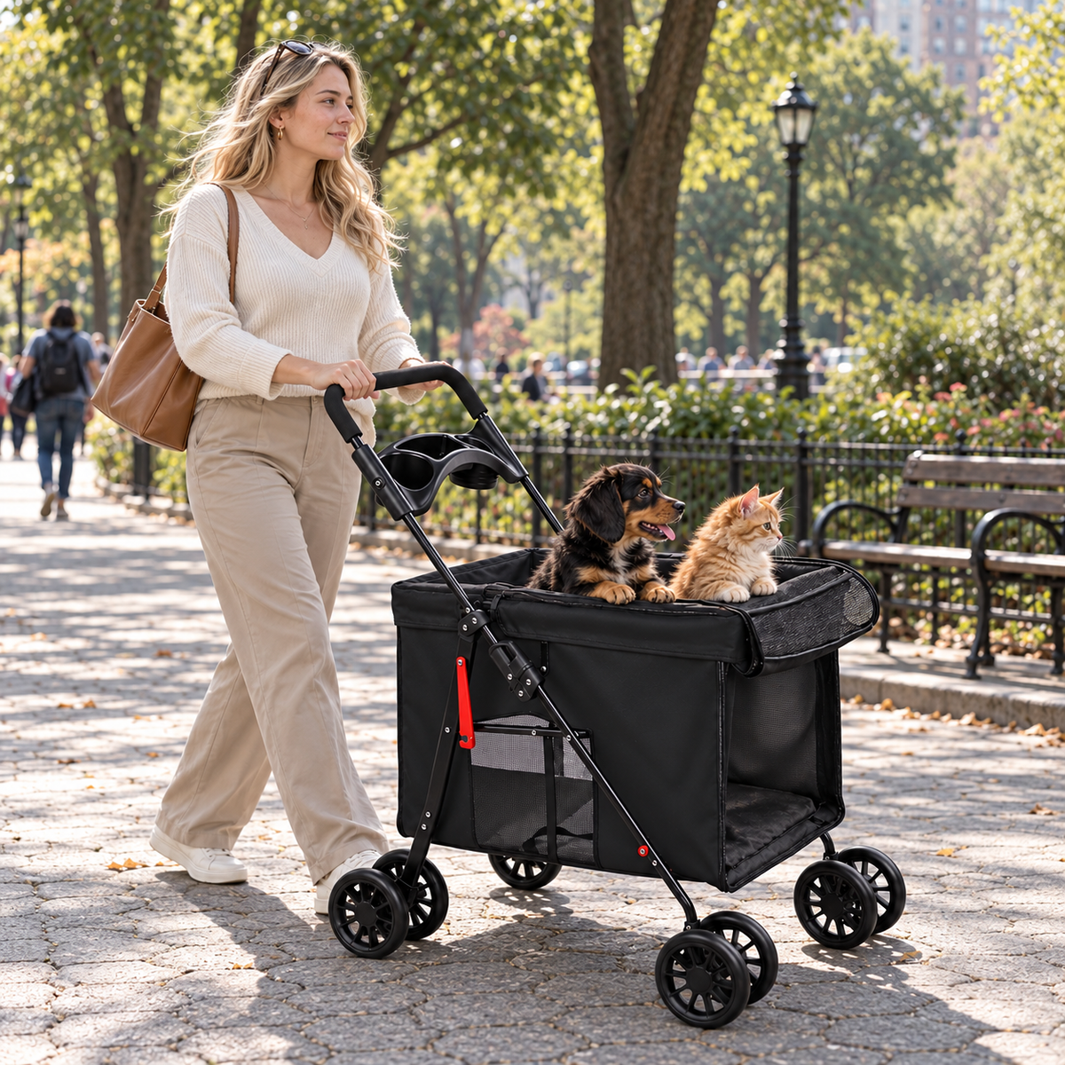 Folding Pet Stroller