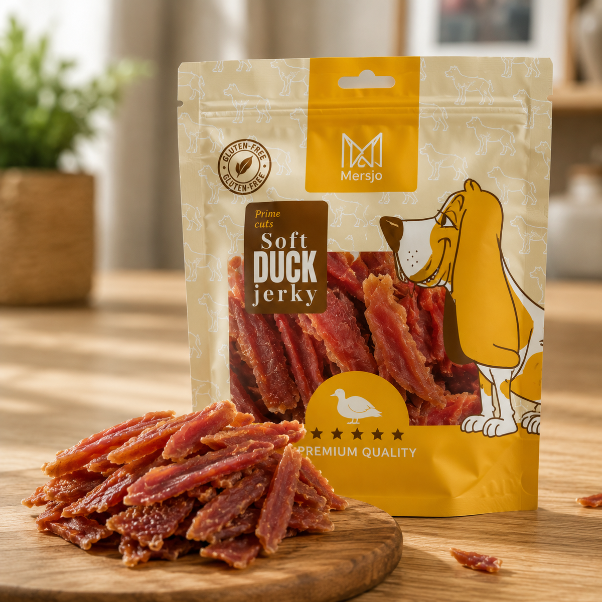 Dried Duck Breast Treats for Dogs – 500g