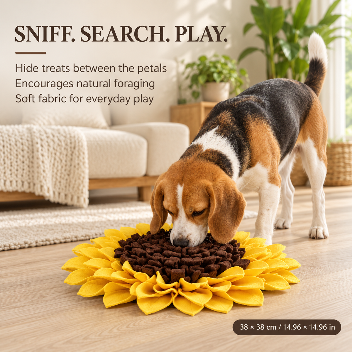 Sunflower Snuffle Mat for Dogs