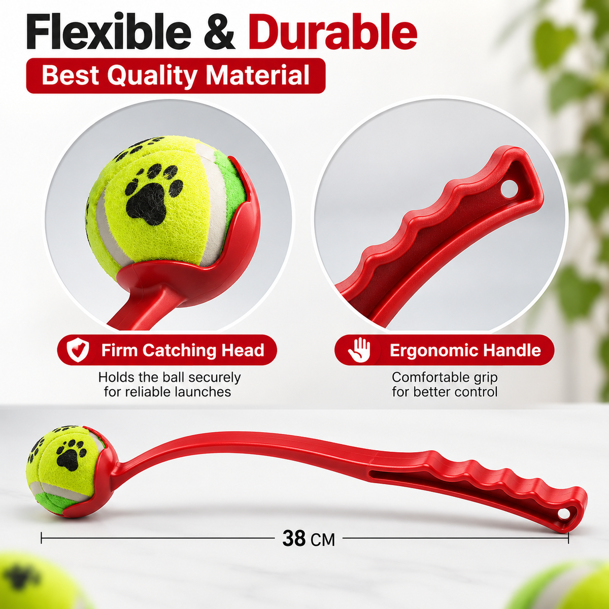 Tennis Ball Launcher for Dogs – 38 cm