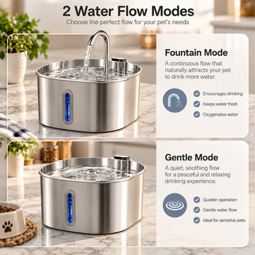 Additional view of Stainless Steel Cat Water Fountain – 2.2L