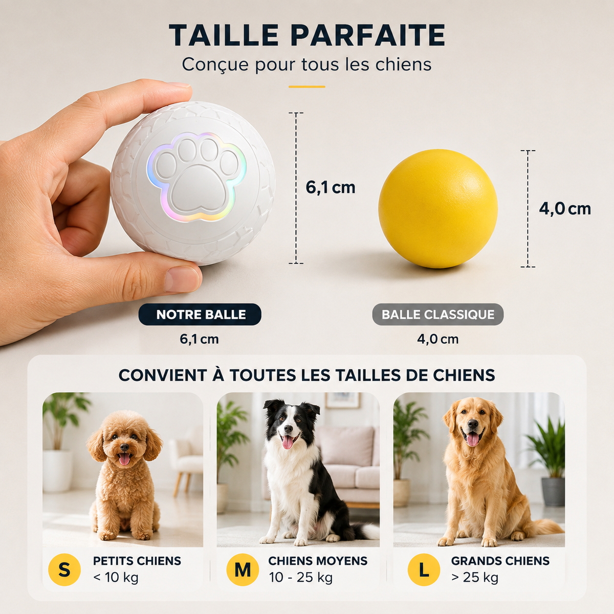 Smart Interactive Ball Toy for Dogs