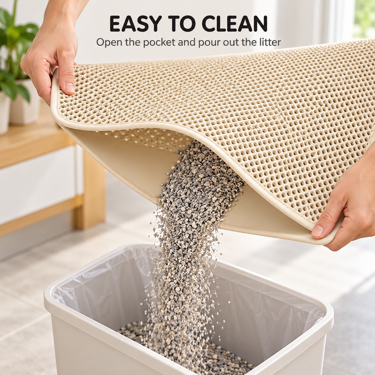 Honeycomb Litter Trapping Mat