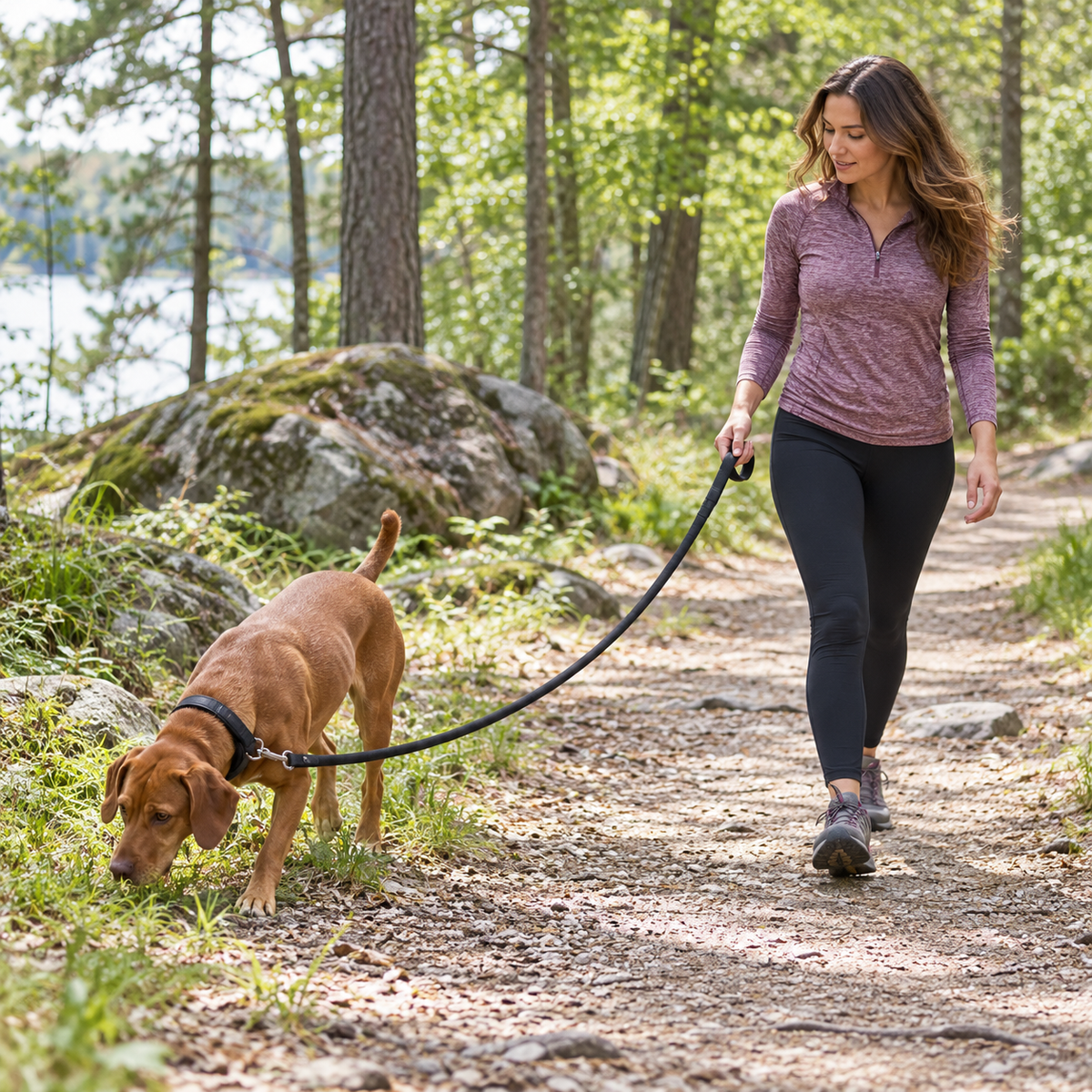 2-in-1 Hands-Free & Handheld Dog Leash