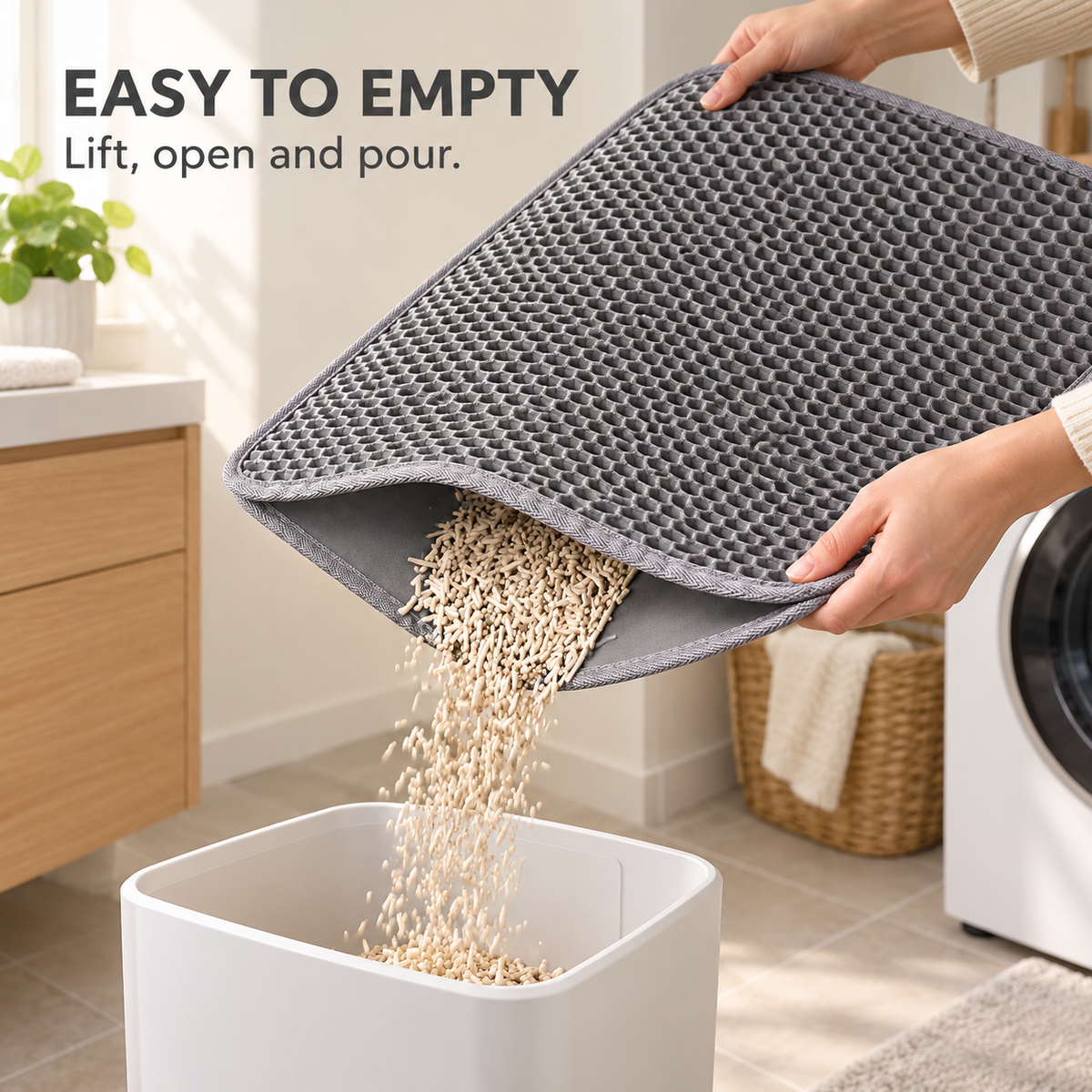 Honeycomb Cat Litter Mat