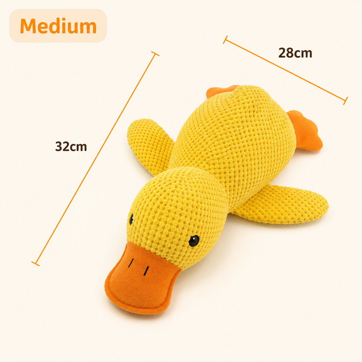 Duck Hug Plush Toy for Dogs