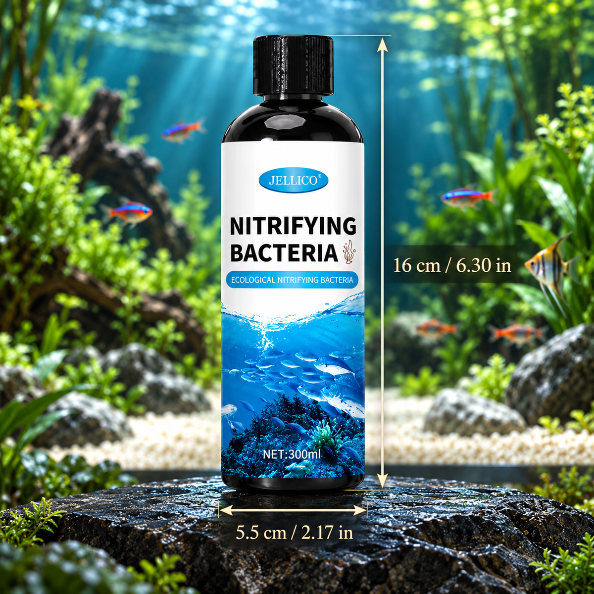 Aquarium Nitrifying Bacteria Liquid – 300 ml