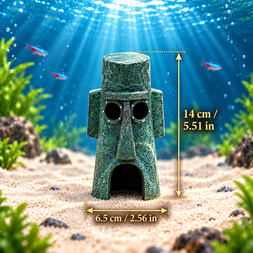 Pineapple House & Underwater Village Aquarium Decorations