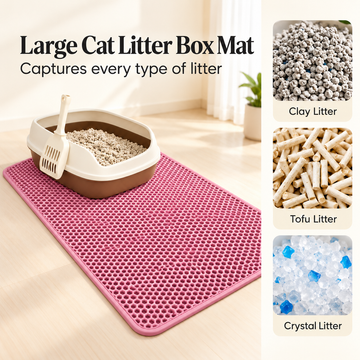 Double-Layer Cat Litter Mat