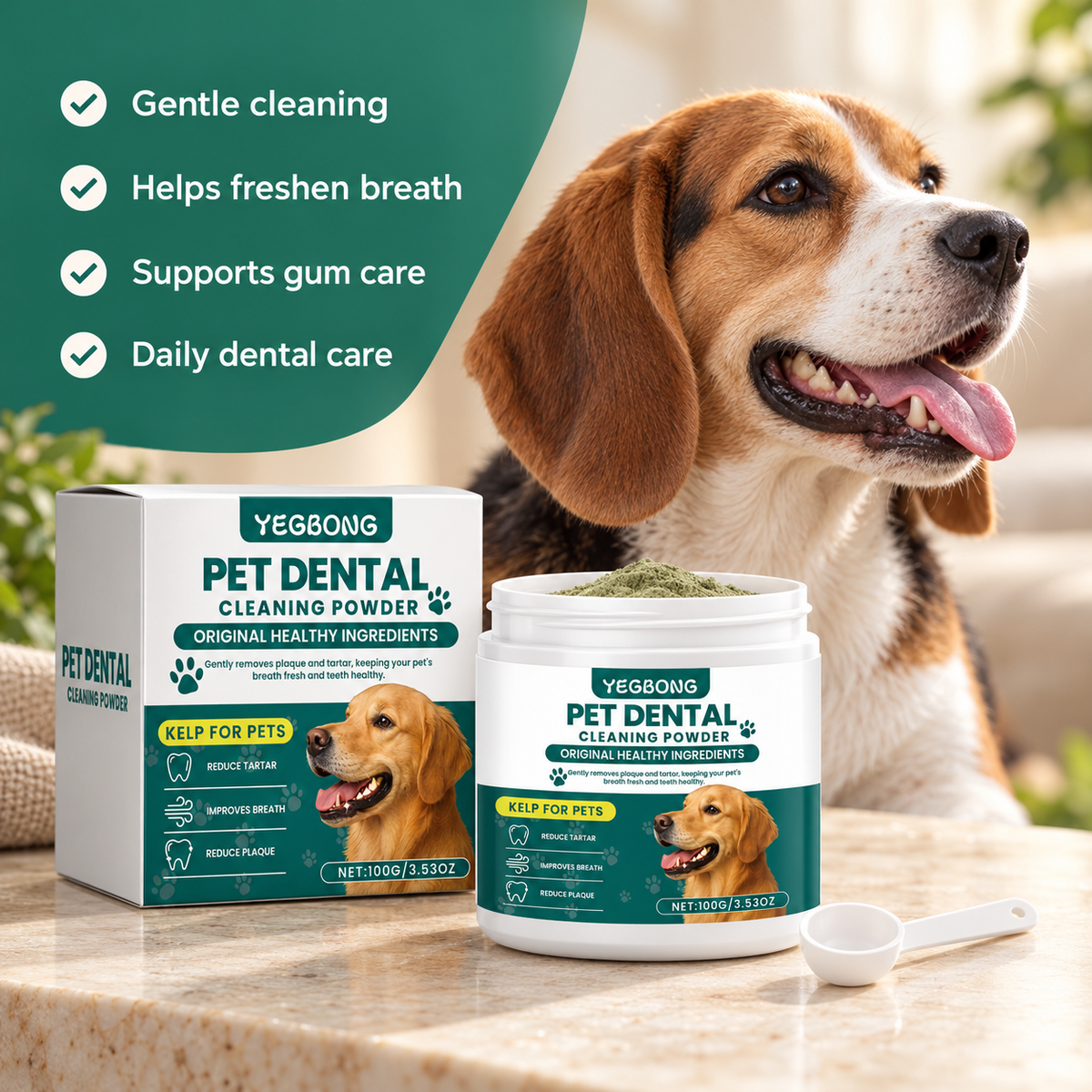 Dog Toothbrushing Powder