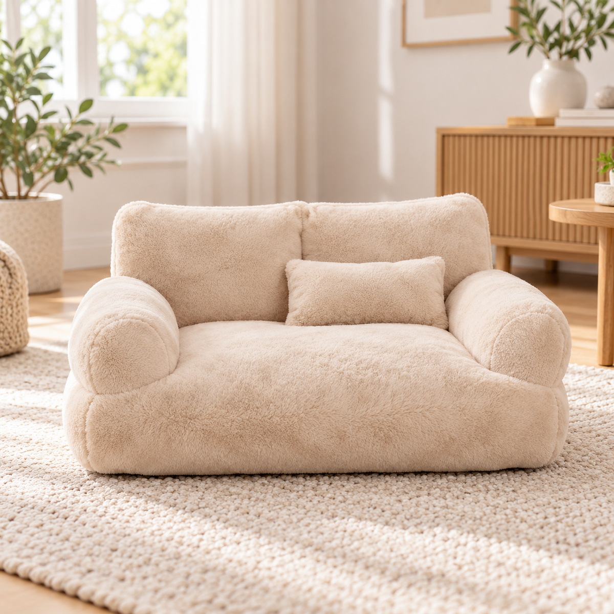 Soft Cat Sofa Bed with Removable, Washable Cover