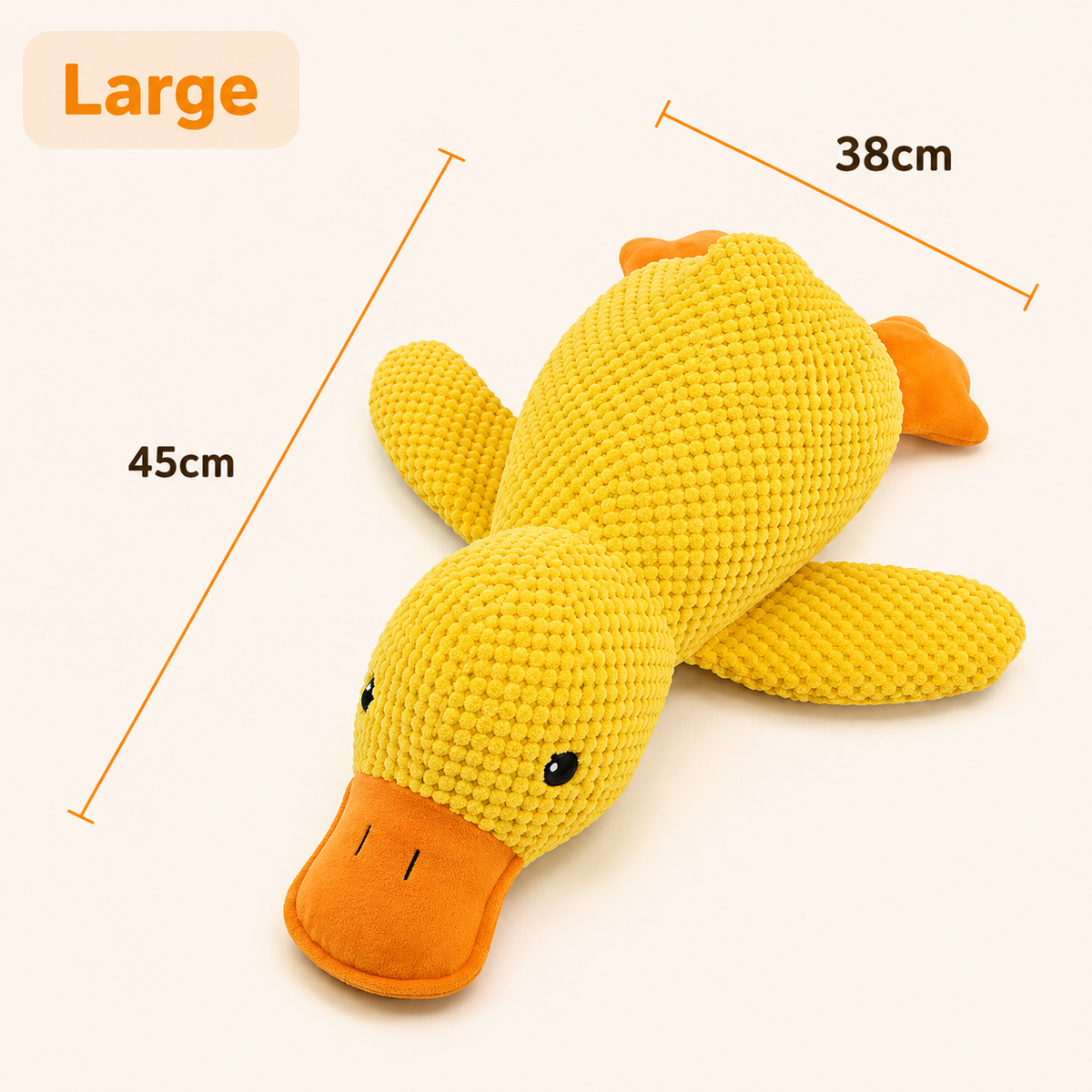 Duck Hug Plush Toy for Dogs
