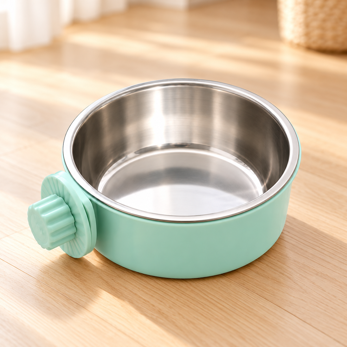 Removable Stainless Steel Crate Bowl