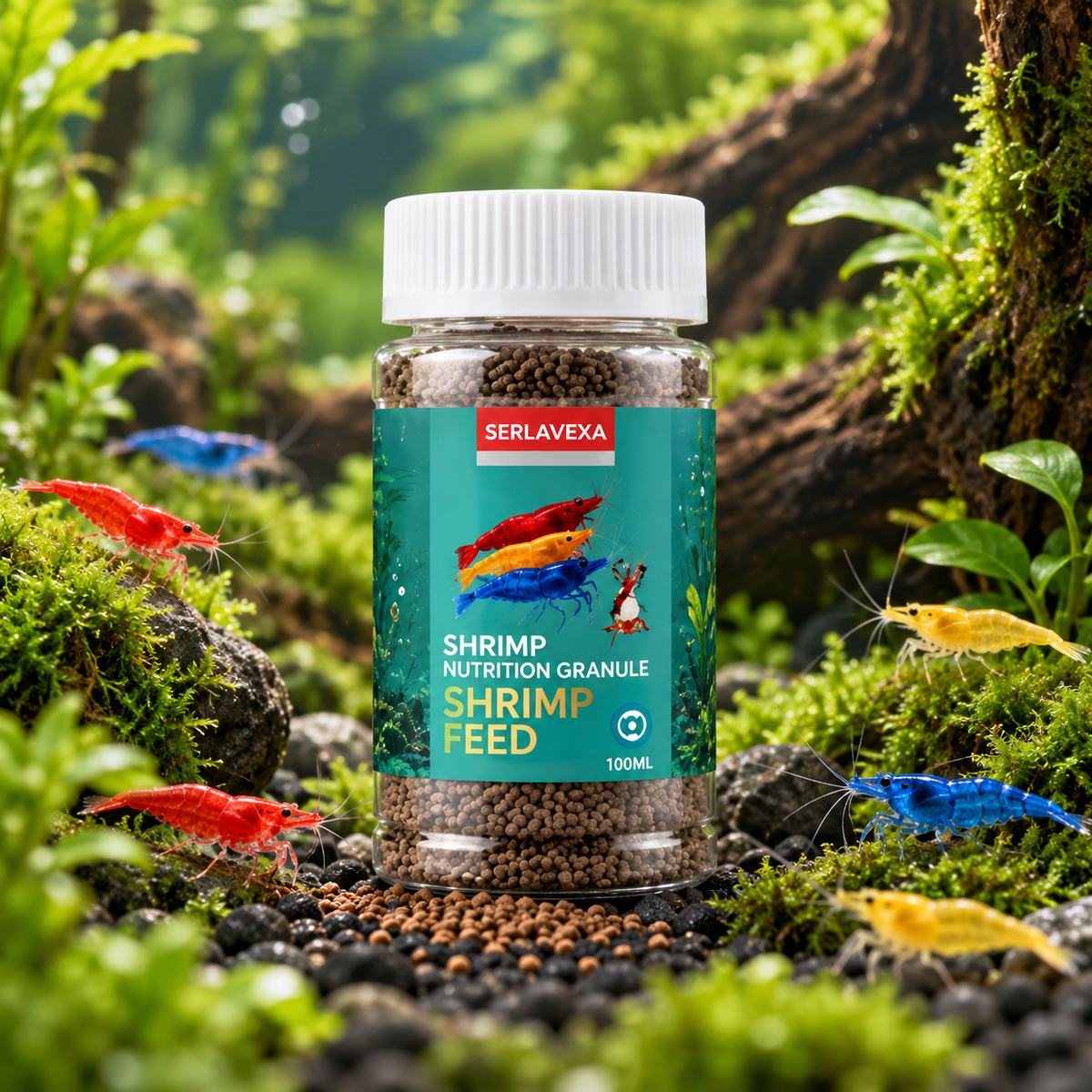 Premium Shrimp Food Granules for Cherry & Crystal Shrimp