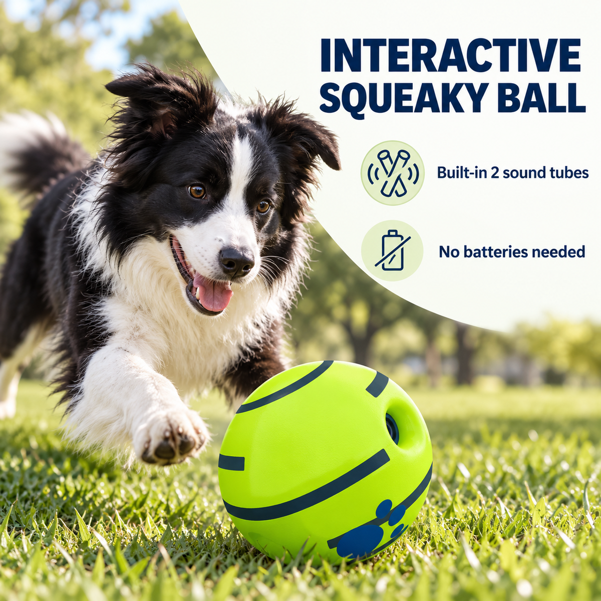 Interactive Giggle Ball for Dogs
