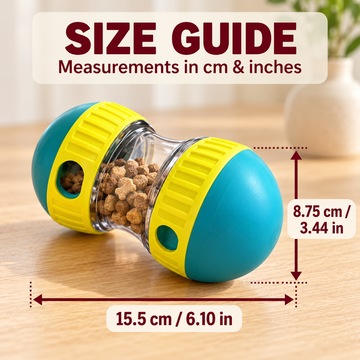 Interactive Dog Treat Dispenser – Ball or Duck