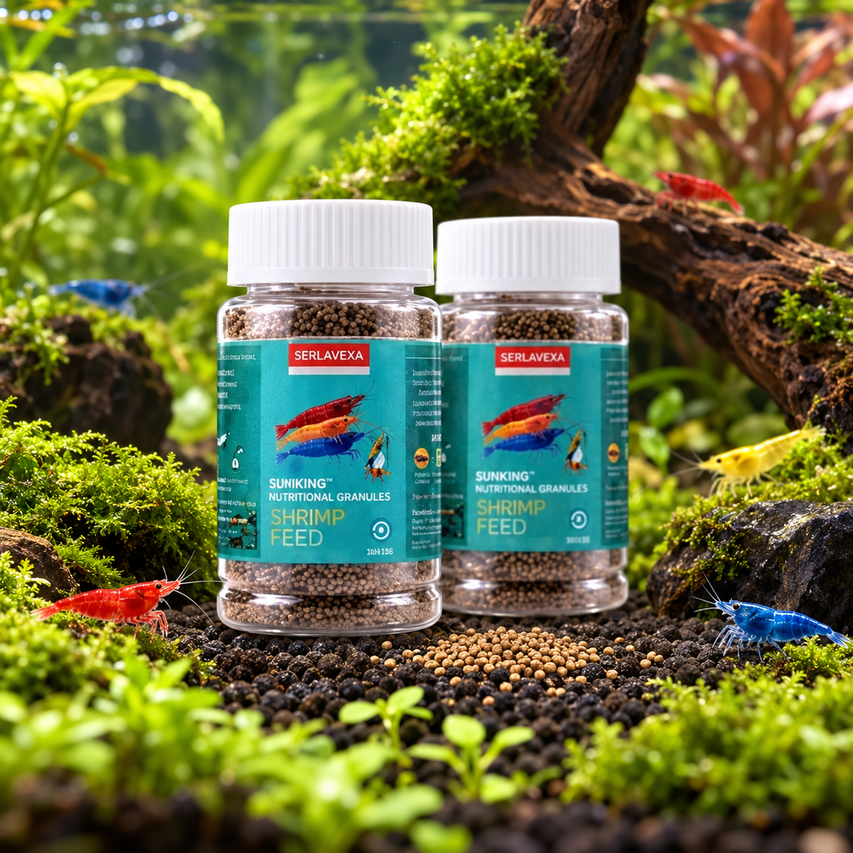 Premium Shrimp Food Granules for Cherry & Crystal Shrimp