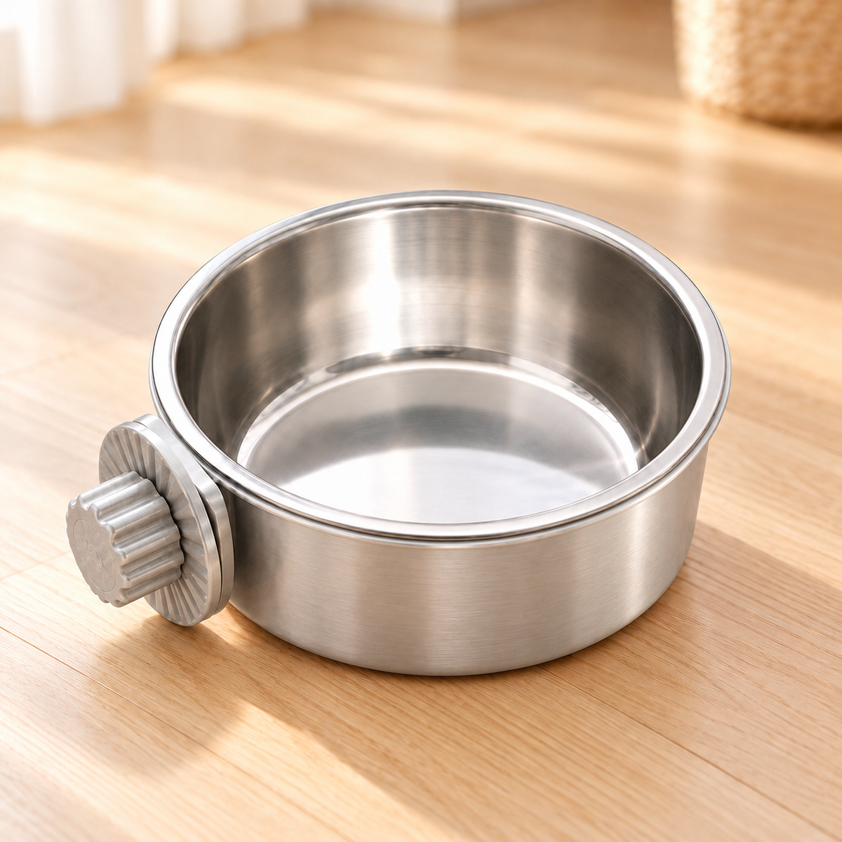 Removable Stainless Steel Crate Bowl