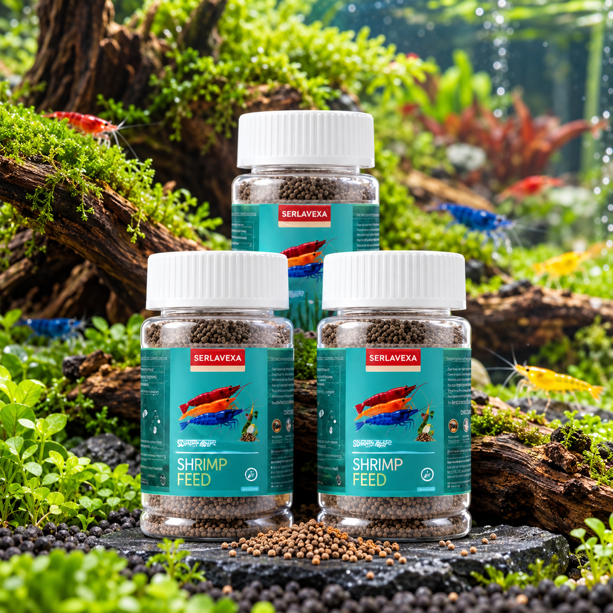 Premium Shrimp Food Granules for Cherry & Crystal Shrimp