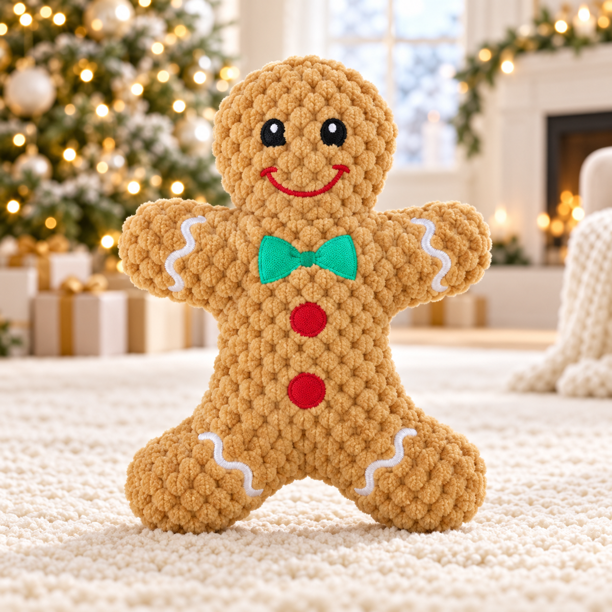 Christmas Plush Squeaky Dog Toys