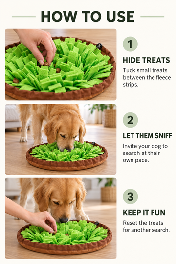 Interactive Snuffle Mat for Dogs & Cats