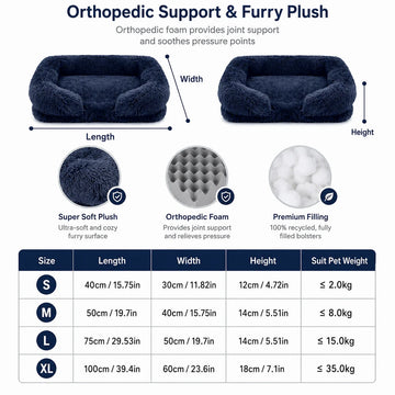 Additional view of Plush Pet Sofa Bed