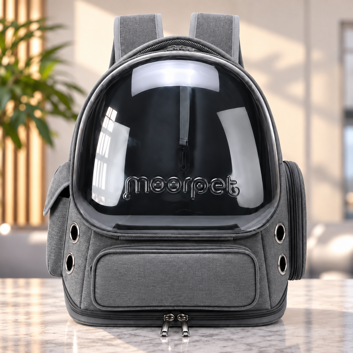 Transparent Pet Carrier Backpack | Space Capsule Travel Bag for Cats & Small Dogs