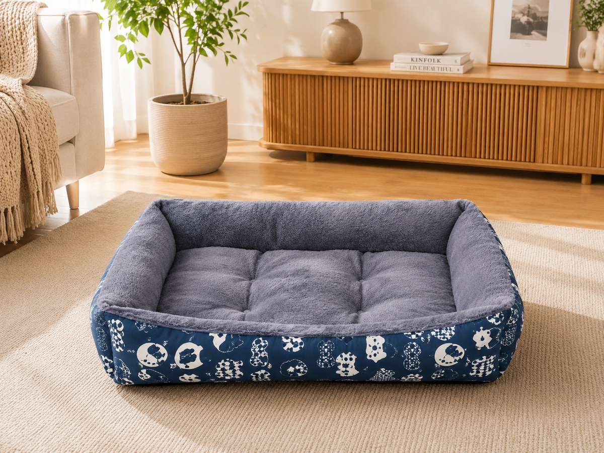 CozyPaw – Winter Dog Bed