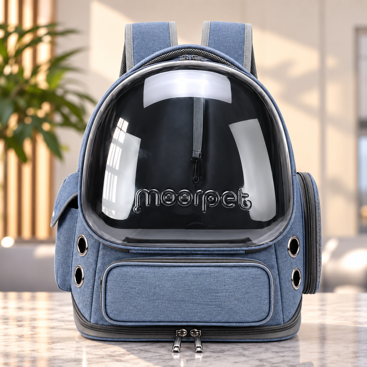 Transparent Pet Carrier Backpack | Space Capsule Travel Bag for Cats & Small Dogs