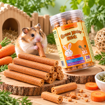 Additional view of Natural Chew Sticks for Small Pets – Timothy Grass, Carrot & Herbal Flavours | 6 Varieties