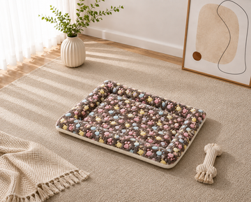 Additional view of Soft Flannel Pet Mat – Washable & All-Season