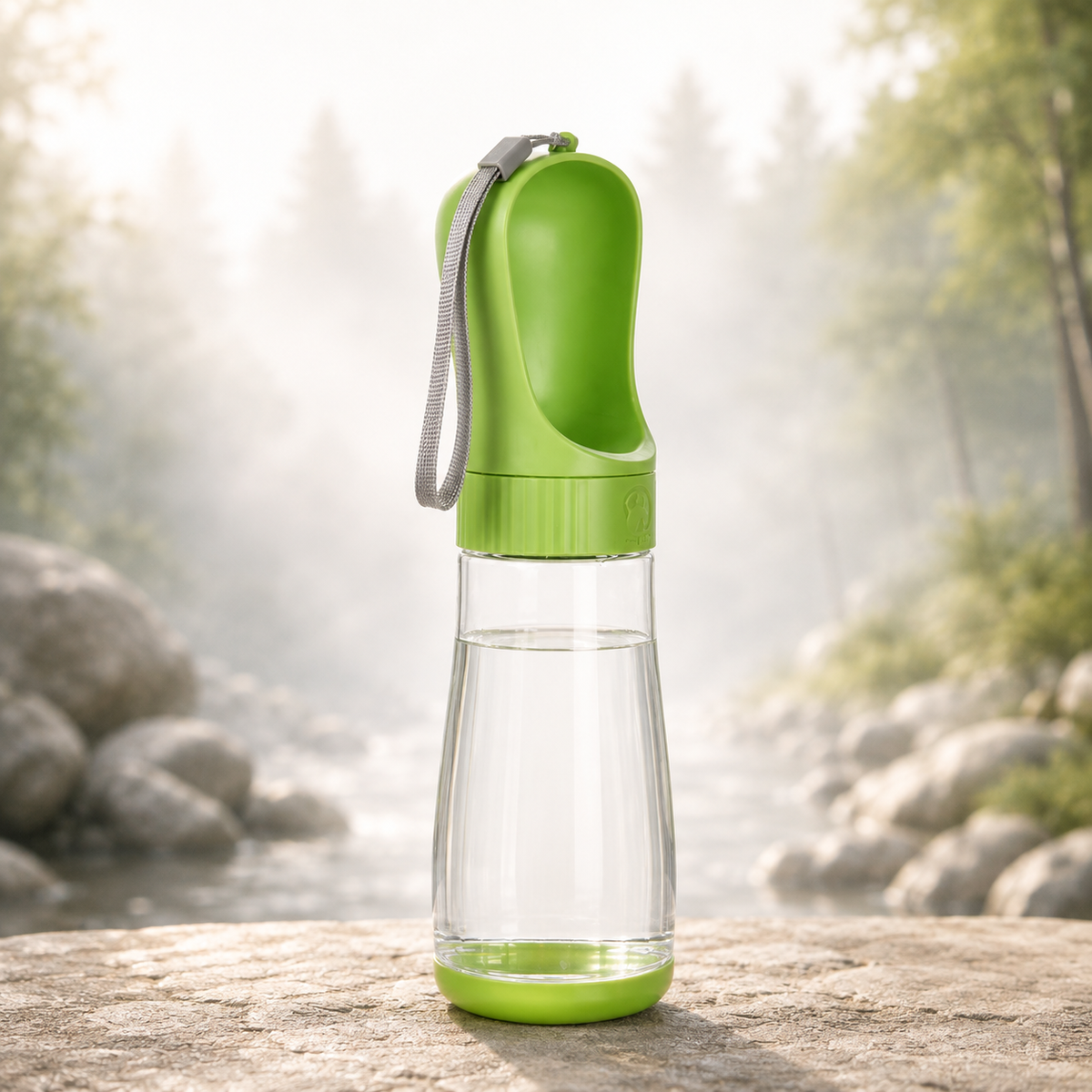 WiniBoop Portable Pet Water Bottle – 2-in-1 Travel Dispenser for Dogs, Cats & Rabbits