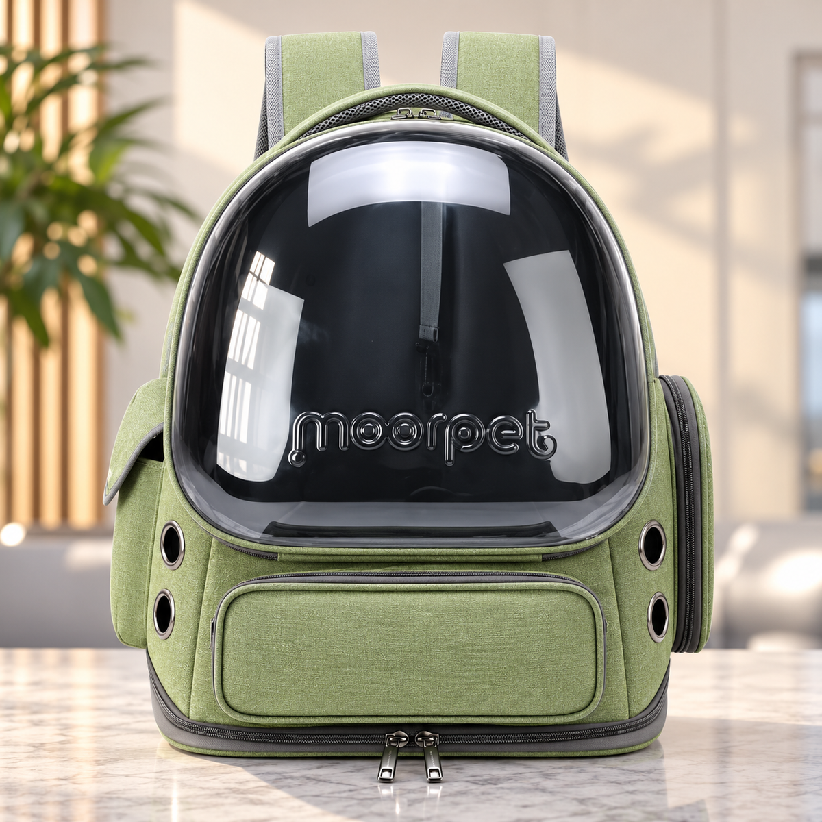 Transparent Pet Carrier Backpack | Space Capsule Travel Bag for Cats & Small Dogs