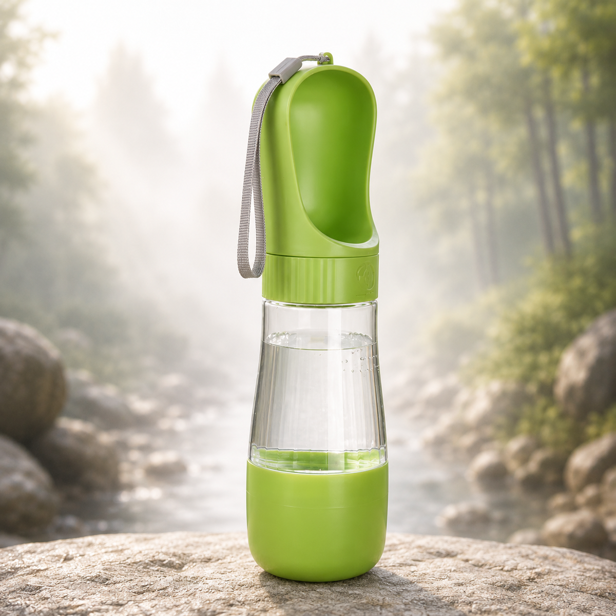 WiniBoop Portable Pet Water Bottle – 2-in-1 Travel Dispenser for Dogs, Cats & Rabbits