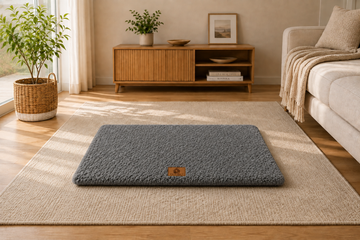 3D Orthopedic Dog & Cat Bed in dark grey