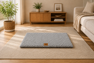 3D Orthopedic Dog & Cat Bed in grey