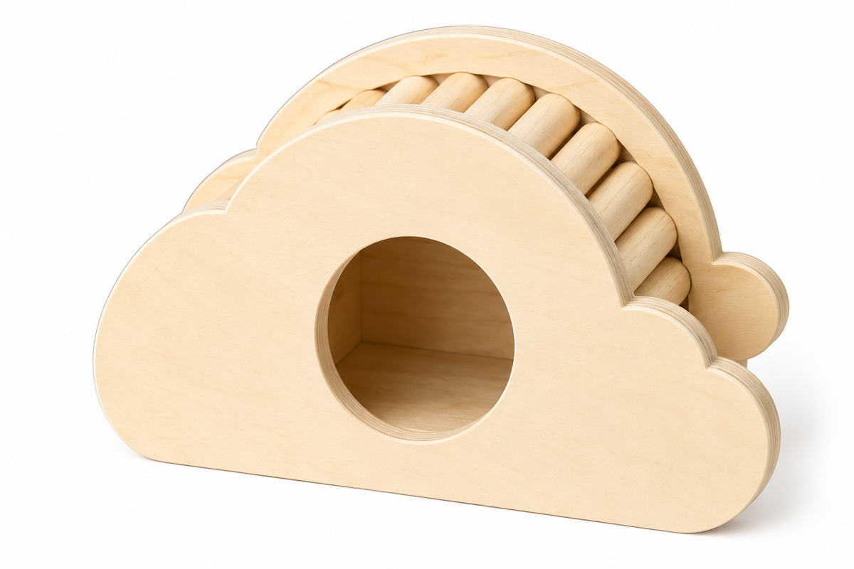 Wooden Hamster Accessories – Ladder, Bridge & Climbing Toys | 8 Styles