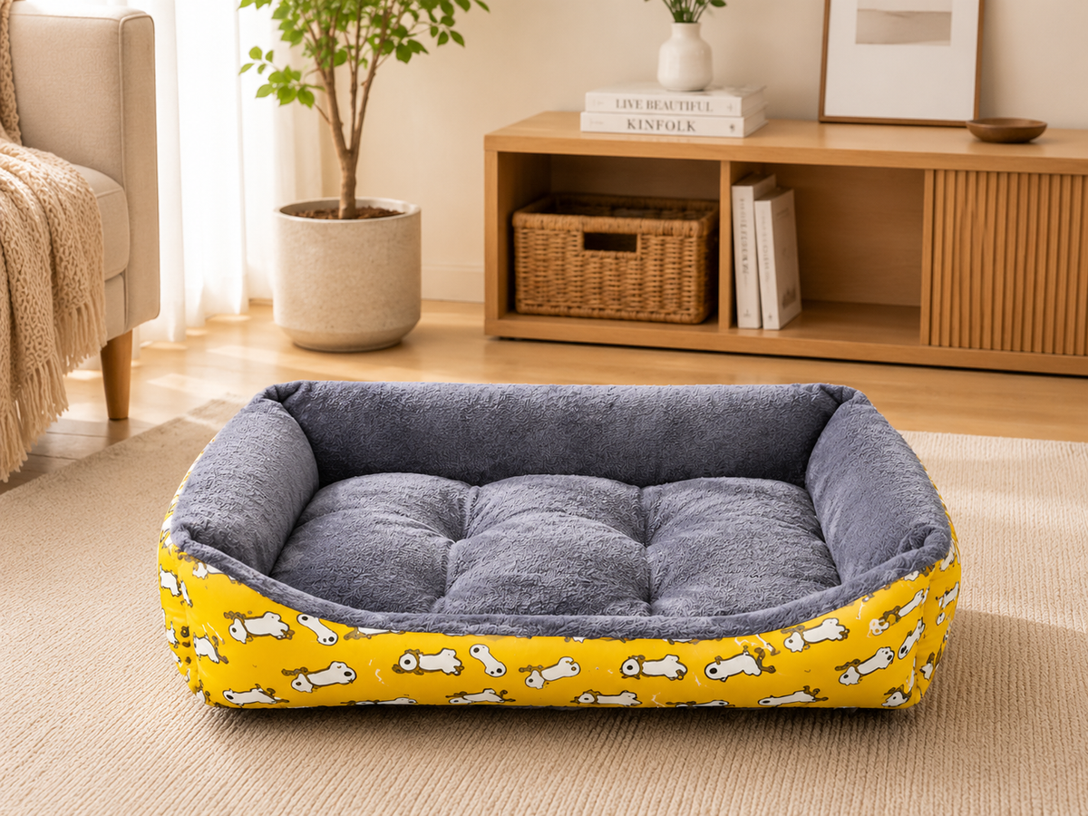 CozyPaw – Winter Dog Bed